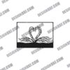 Tree Swan Wall Decor CNC File